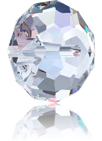 Swarovski 5040 12mm Crystal AB - Janjan Yassı Boncuk