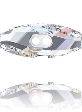Swarovski 3024 Düğme 23mm Crystal Aurore Boreale (001AB) Foyasız -  Janjan Efektli Düğme