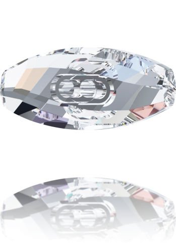 Swarovski 3024 Düğme 23mm Crystal Aurore Boreale (001AB) Foyasız -  Janjan Efektli Düğme