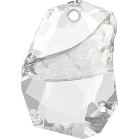 Swarovski 6191 Divine Rock 19mm Crystal (001) - Çok Kesimli Parlak Beyaz Kolye Ucu