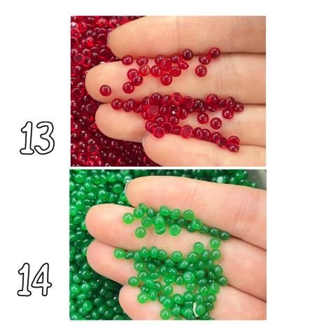 Kapşon Taş 4mm Yuvarlak - 500 veya 1000 Adet - Renk Seçenekleri Mevcuttur