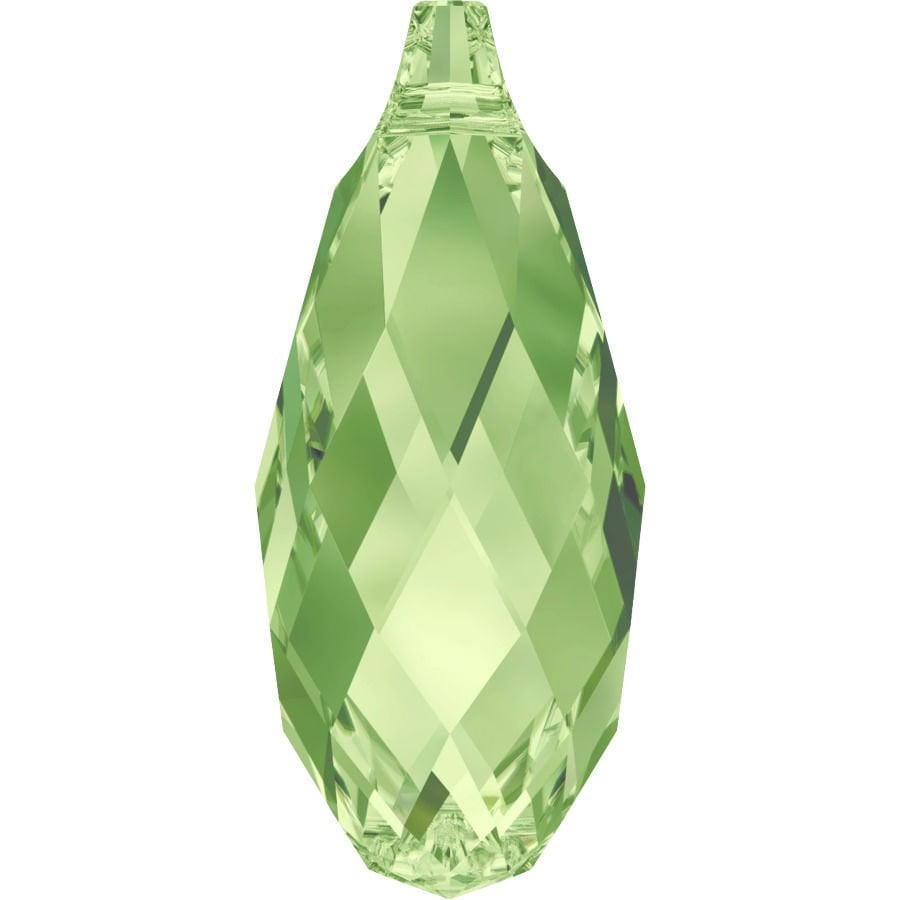 Swarovski 6010 11x5,5mm Peridot (214) Açık Yeşil Damla Kolye Ucu