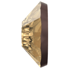 Swarovski 2038 SS6 Crystal Golden Shadow (001GSHA) Hotfix - Altın Renkli Ütüyle Yapıştırılan Kristal Taş