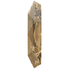 Swarovski 2201 Marquise 4x1,8mm Crystal Golden Shadow (001GSHA) F - Mekik Şekli Altın Parlak Mini Kristal Taş