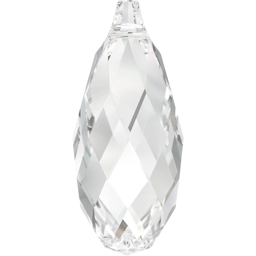 6010 13X6,5mm Crystal (001) Şeffaf Damla Kolye Ucu