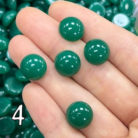 Kapşon Taş 12mm Yuvarlak - 500 ve 100 Adet - Renk Seçenekleri Mevcuttur