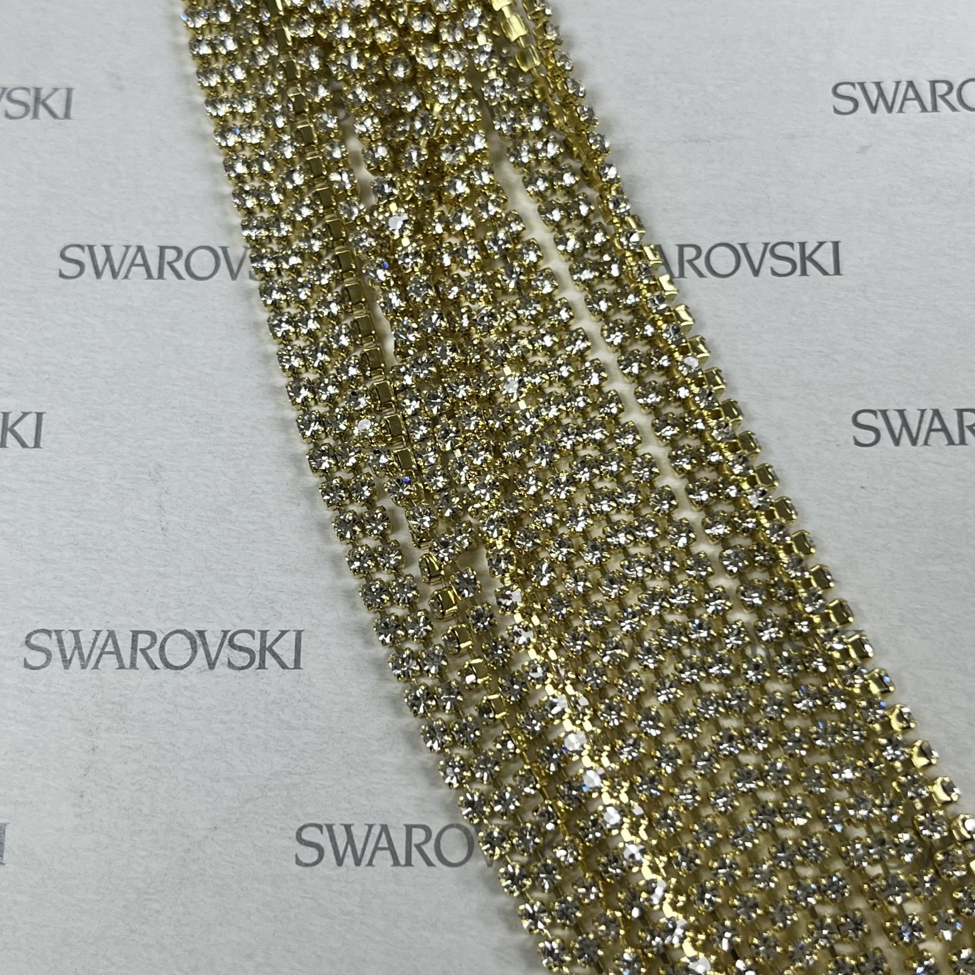 Zincir Cupchain SS6,5 Crystal Altın Kaplama - 12,50 Metrelik Paket