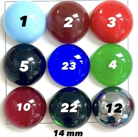 Kapşon Taş 14mm Yuvarlak - 10 veya 50 Adet - Renk Seçenekleri Mevcuttur