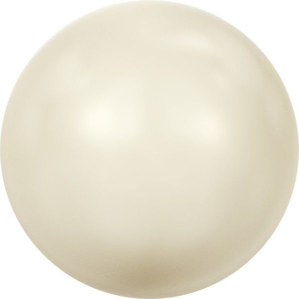 5810 8mm Crystal Cream Pearl (001 620) - Cream İnci Bead