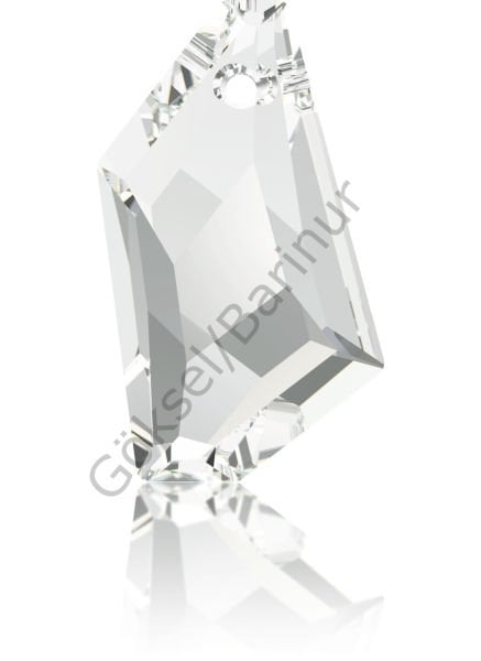 6670 24mm Crystal (001) - Transparent De-Art Pendant