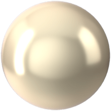 Swarovski 5810 İnci 8mm Crystal Cream Pearl (001 620) - Krem İnci Boncuk