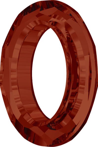 4137 15x11mm Crystal Red Magma (001REDM) Kiremit Kırmızısı Foyasız