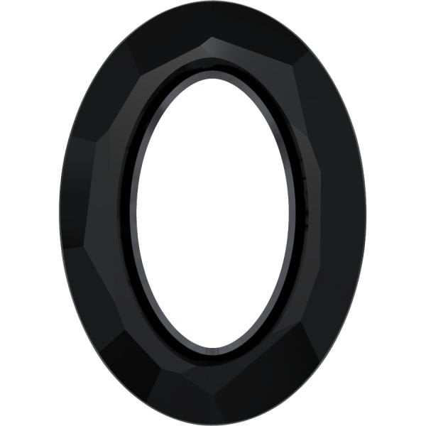 4137 15x11mm Jet Black (280) Unfoiled