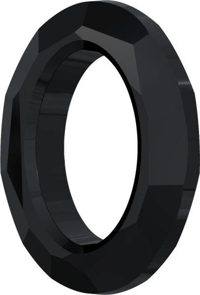 4137 15x11mm Jet Siyah (280) Foyasız