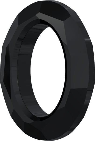 4137 15x11mm Jet Black (280) Unfoiled