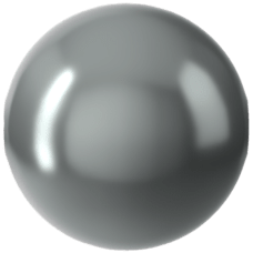 Swarovski 5810 İnci 4mm Crystal Dark Grey Pearl - Koyu Gri (Antrasit) İnci Boncuk