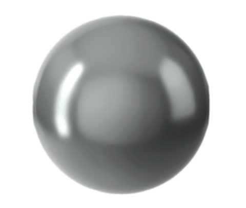 Swarovski 5810 İnci 4mm Crystal Dark Grey Pearl - Koyu Gri (Antrasit) İnci Boncuk