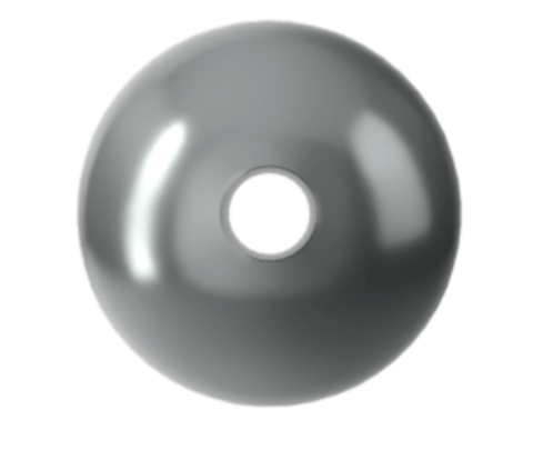 Swarovski 5810 İnci 4mm Crystal Dark Grey Pearl - Koyu Gri (Antrasit) İnci Boncuk