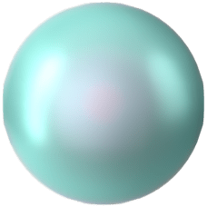 Swarovski 5810 İnci 8mm Crystal Iridescent Light Turquoise Pearl (001 2028) - Turkuaz İnci Boncuk