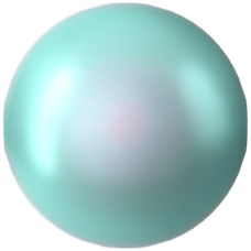Swarovski 5810 İnci 8mm Crystal Iridescent Light Turquoise Pearl (001 2028) - Turkuaz İnci Boncuk