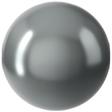 Swarovski 5810 İnci 6mm Crystal Dark Grey Pearl - Koyu Gri (Antrasit) İnci Boncuk