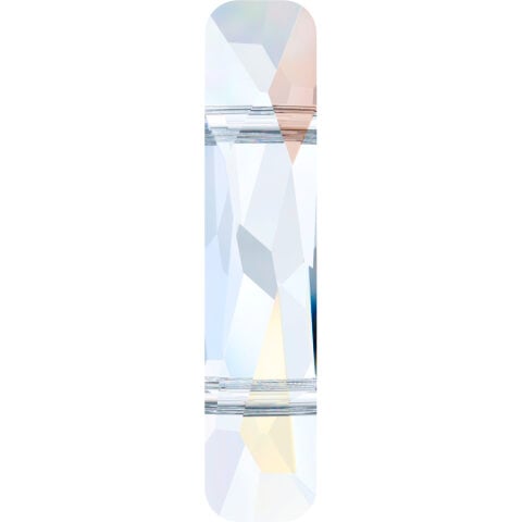 Swarovski 5535 Column Bead 23,5x5mm Crystal Aurore Boreale (001AB)  - Janjan Renkli Baget Boncuk