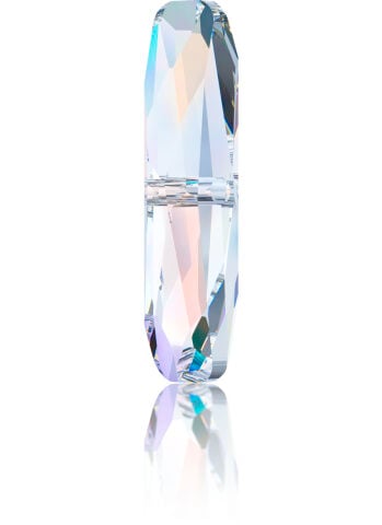 Swarovski 5534 Column Bead 14,5x5mm Crystal AB (001AB)  - Janjan Renkli Baget Boncuk