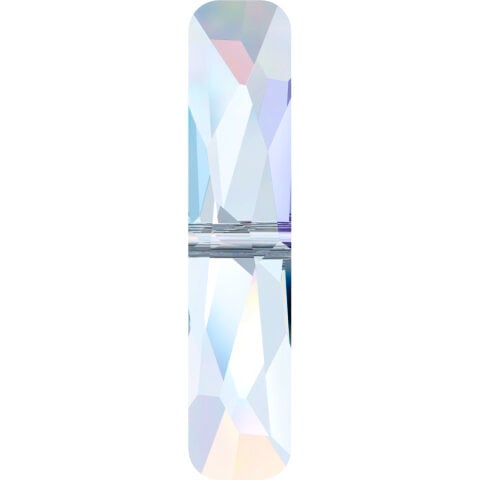 Swarovski 5534 Column Bead 19x5mm Crystal AB (001AB)  - Janjan Renkli Baget Boncuk