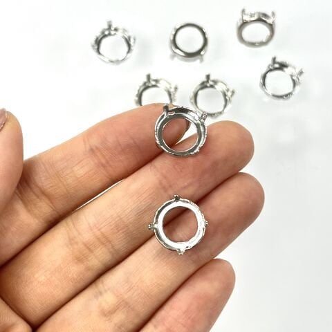 JOSEF BERGS Rivoli 12mm - 4 Delikli Yuva - Beyaz Kaplamalı