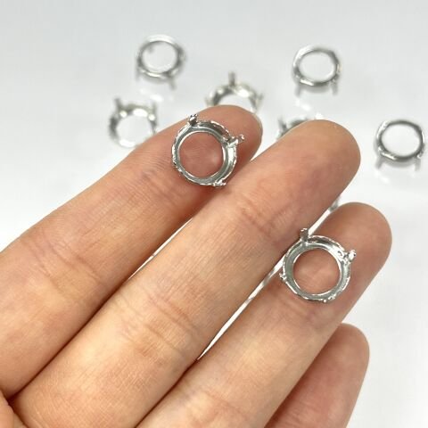 JOSEF BERGS Rivoli 14mm - 4 Delikli Yuva - Beyaz Kaplamalı