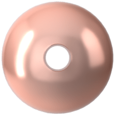 Swarovski 5810 İnci 6mm Crystal Peach Pearl (001 300) - Şeftali Renkli İnci Boncuk