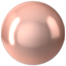 Swarovski 5810 İnci 6mm Crystal Peach Pearl (001 300) - Şeftali Renkli İnci Boncuk