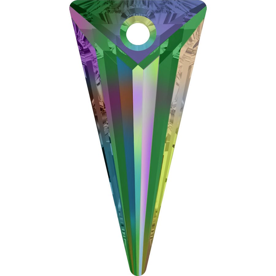6480 28mm Crystal Vitrail Medium P (001VM) - Triangle Pendant