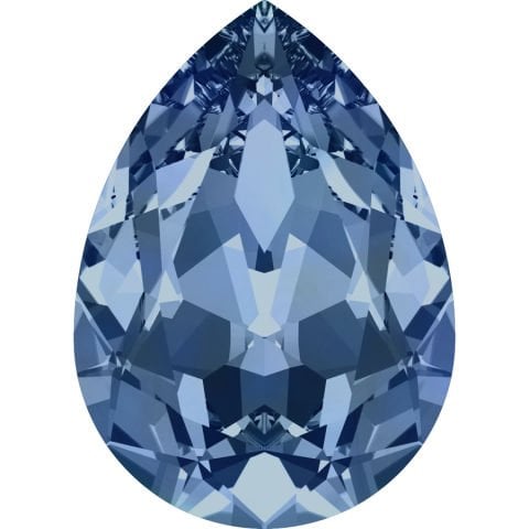 Swarovski 4320 Damla 14x10mm Recreated Ice Blue (1405)  F - Damla Şekilli Buz Mavisi Kristal Taş