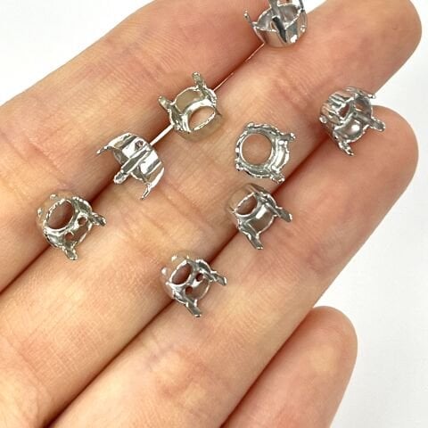 JOSEF BERGS Chaton SS34 - 4 Delikli Yuva - Beyaz Kaplamalı