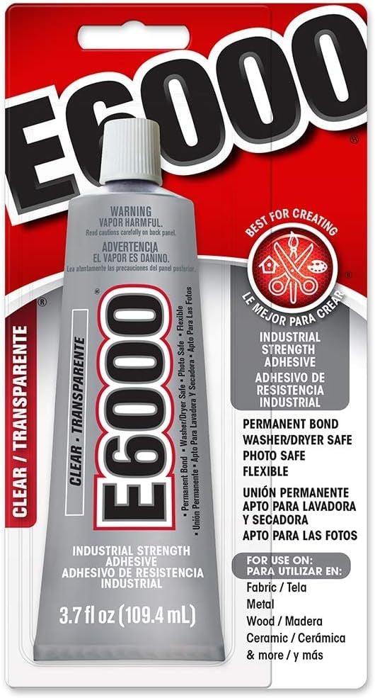 E6000 Orijinal Şeffaf Taş Yapıştırıcısı 109.4ml