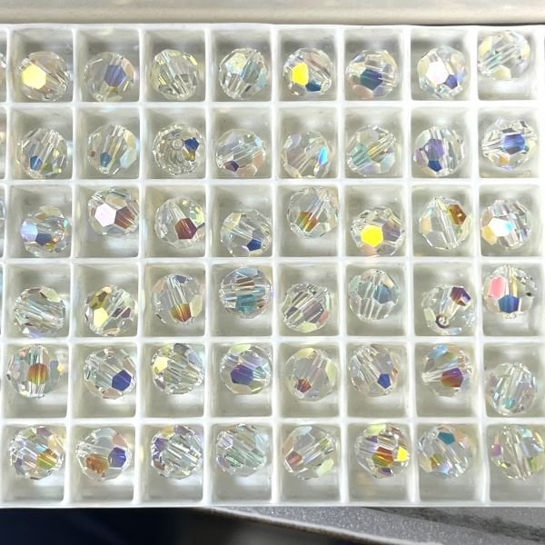 5000 4mm Crystal AB 2x (001AB2x)- Janjan Top Boncuk