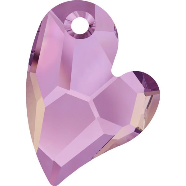 6261 27mm Crystal Lilac Shadow (001LISH) Lila Kalp Kolye Ucu