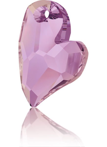 6261 27mm Crystal Lilac Shadow (001LISH) Lila Kalp Kolye Ucu