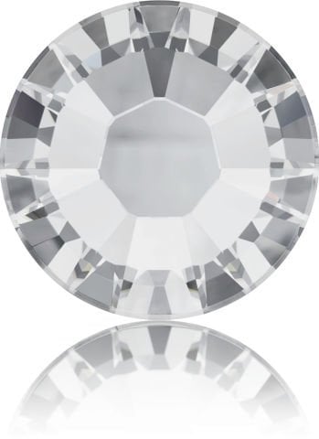 Swarovski 2038 SS10 Crystal (001) Hotfix - Beyaz Ütüyle Yapıştırma Taş