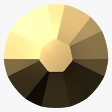 Swarovski 2058 Altı Düz SS5 Crystal Aurum F (001 AUR) - Yuvarlak Altın Renkli Kristal Taş