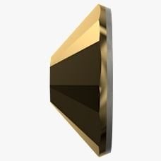 Swarovski 2058 Altı Düz SS7 Crystal Aurum F (001 AUR) - Yuvarlak Altın Rengi Kristal Taş