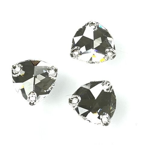 3272 16mm Crystal (001) Foiled - Foyalı Beyaz Renk Dikme Taş - 2-12-24 Adetlik Paketler