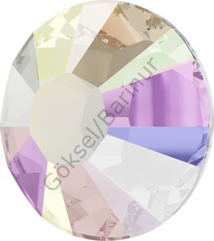 Swarovski 2038 Hotfix SS34 Crystal AB (001AB) - Janjan Kristal Taş - 72 Adet veya 144 Adetlik Paket Seçenekleri