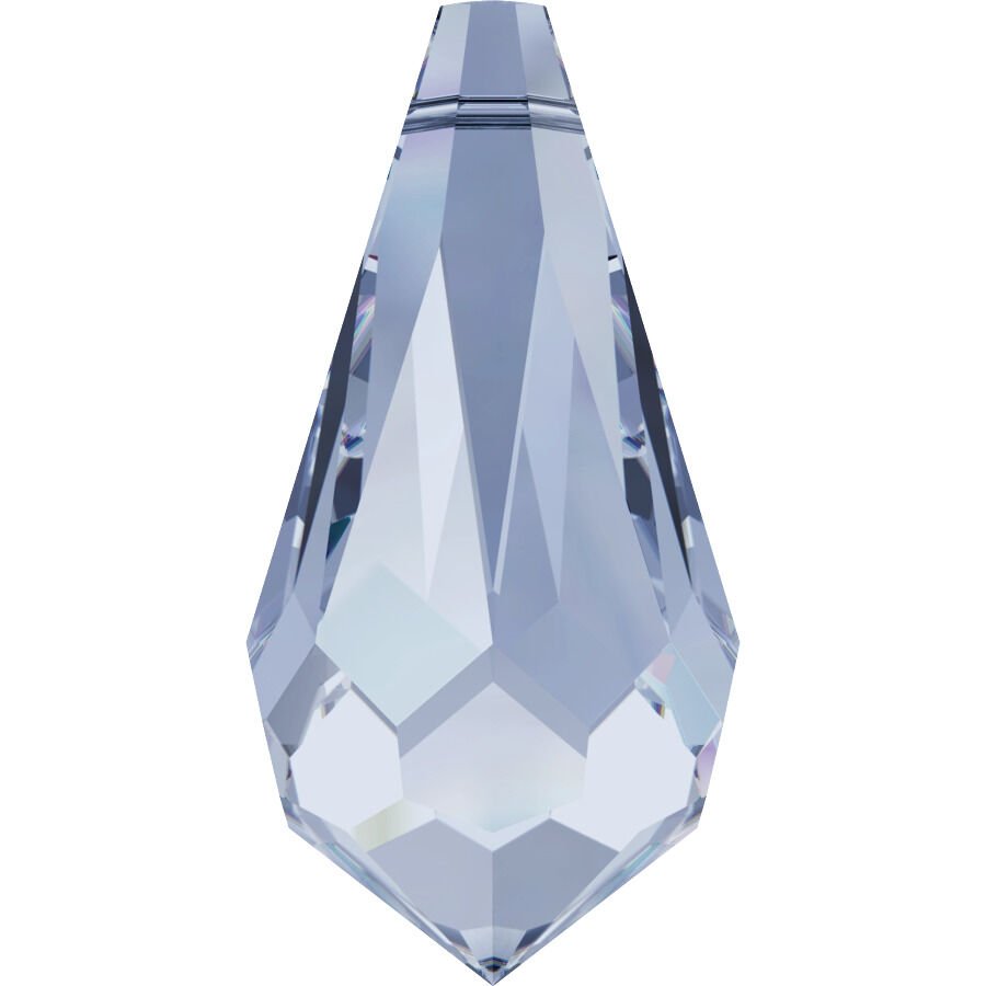 Swarovski 6000 Sivri Damla 13x6,5mm Crystal Blue Shade (001BLSH) -  Mavi Renkli Kolye Ucu