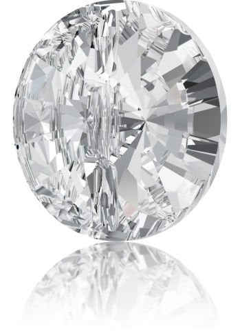 Swarovski 3015 Düğme 23mm Crystal (001) Parlak Kristal Düğme