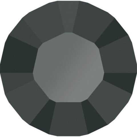 UZAKDOĞU SS3 Jet Hematite (Metalik Siyah) Chaton Altı Sivri Camtaş - 200 gross