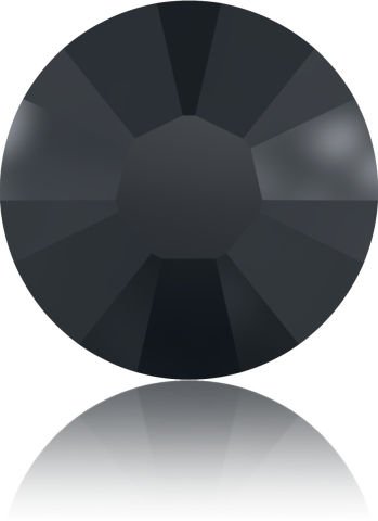 Swarovski 2038 SS6 Jet Hematite (280HEM) Hotfix - 1440 adet - Siyah Ütüyle Yapıştırma Taş