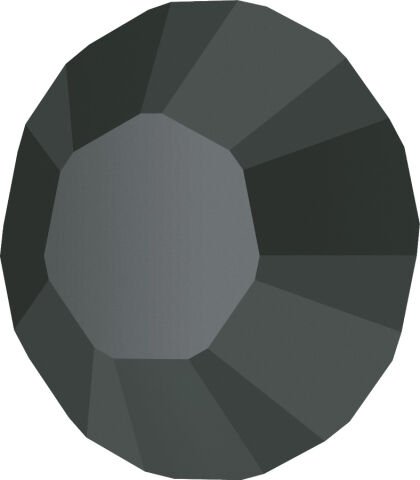 UZAKDOĞU SS3,5 Jet Hematite (Metalik Siyah) Chaton Altı Sivri Camtaş - 200 gross