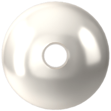 Swarovski 5810 İnci 6mm Crystal White Pearl (001 650) - Beyaz İnci Boncuk